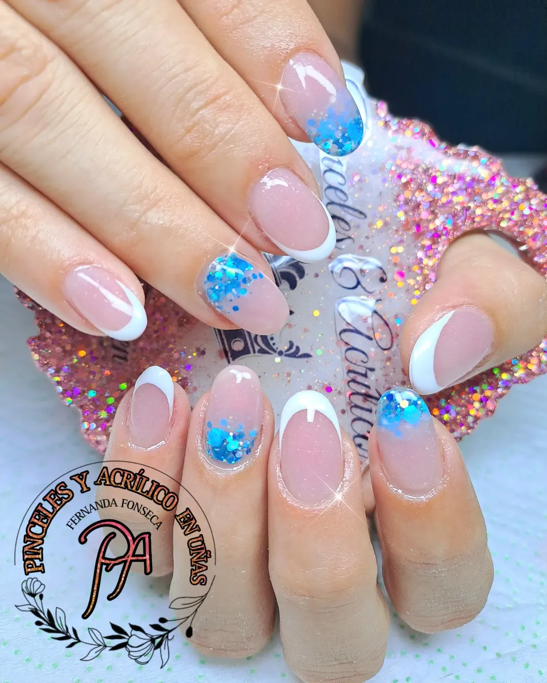 Set de uñas acrílicas de larga duración